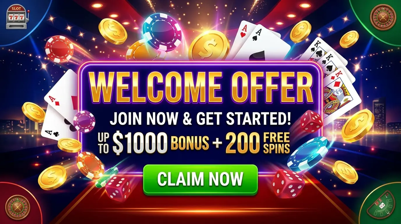 Kazoom casino välkomsterbjudande