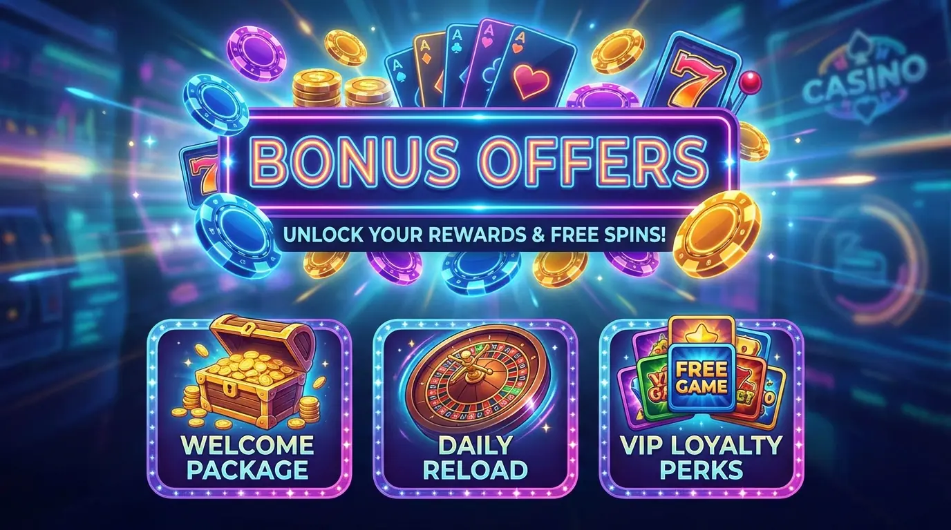 Bonus offers Kazoom casino