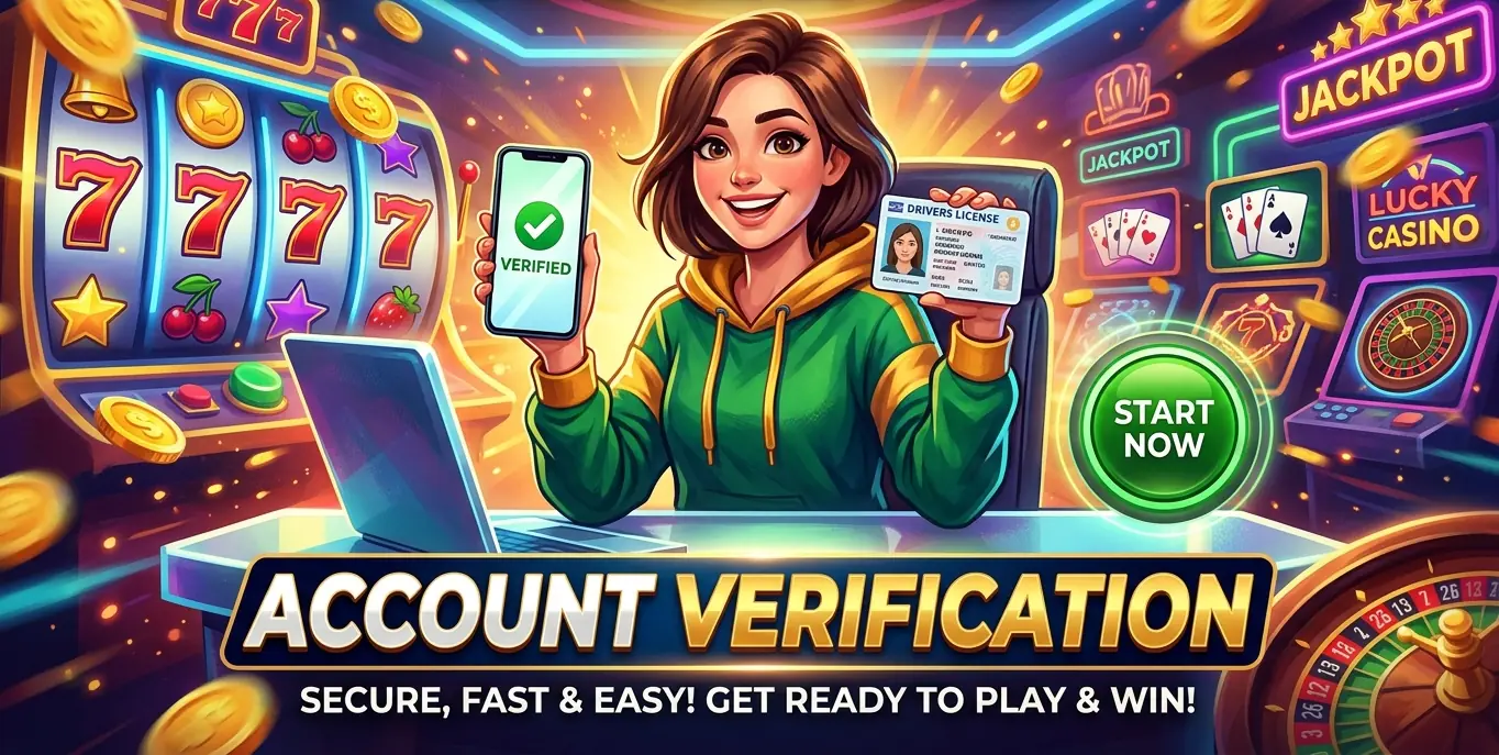 Verifiera konto hos Kazoom casino